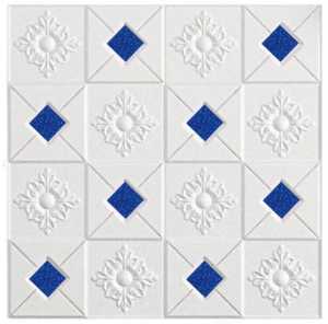 PROMO PAKET 20 LEMBAR WALLPAPER BRICKFOAM 3D BATIK STICKER BERBAGAI MOTIF UK 70X37CM TERLARIS