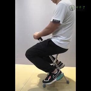 Ready stock🇲🇾【Local shipment】Walking Stick Tongkat Kerusi Folding Cane Chair Seat Stainless Steel Lipat Kukuh 3 Dan 4 Kaki Tongkat Orang Tua 2 in 1 Portable Cane Stool Handy Folding Crutch