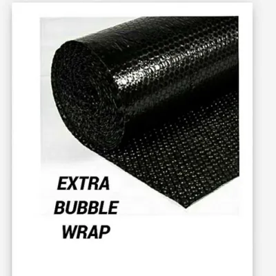 BUBBLE Wrap Extra Bubble warna Hitam Premium (hanya utk pembelian produk di JakartaBabyShop)