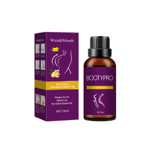 West&Month Butt Enhancement Oil (30ml) Lifting Massage Oil for Firming and Shaping Peach Buttocks Highlighting Curves and Enhancing Buttocks