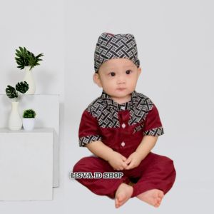SETELAN BAJU KOKO SAKU GRATIS PECI ANAK LAKI LAKI USIA 1-9 TAHUN / BAJU KOKO ANAK LAKI LAKI / PAKAIAN MUSLIM ANAK LAKI LAKI / SETELAN KOKO ANAK ANAK / BAJU KOKO ANAK TERBARU 2023