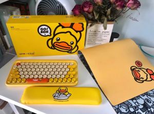 Chuột không dây Lofree chính hãng hình vịt Bduck đáng yêu (có thể mua combo chuột+bàn phím+máy tính)