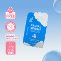 iWhite Korea Facial Wash Sachet 10ml - (Bundle of 4). 