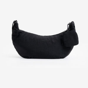 South Korea Travelgear Anti-theft commuter bag Crescent-shaped bag with a coin purse Lightweight anti-scan crossbody bag