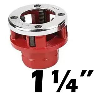 Manual Threading Machine 1/2 3/4 1 Inch Water Pipe Galvanized Steel Pipes Tool 6 Die Ratcheting Iron