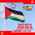 BENDERA PALESTINA 90 / bendera / merdeka / save palestine  / gaza  / al-aqsa. 