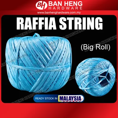 Tali / Raffia String / Plastic String / Rope / Tali Rafia Plastik 880g+- RANDOM COLOR