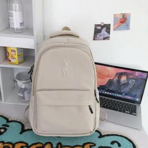 Bear Stylish BACKPACK Korean Style INS style Quality high school Women Backpack Beg galas ringkas kasual  休闲简约新款韩版双肩包女