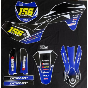 Decal KLX Gordon Dekal Stiker Motor Sticker Striping KLX Gordon Desain Custom D-A5-108 A5-166 A5-149 A5-178