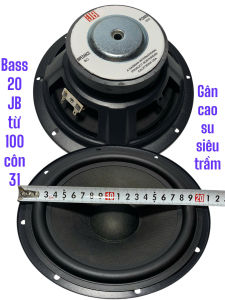 Loa bass 20 JB gân cao su từ 100 côn 31 công suất 150w - giá 1 cái