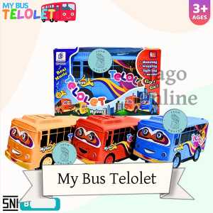 Mainan Anak Mobil Joget My Bus bis Telolet Basuri Dancing Musik