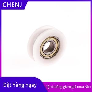 CHENJ Di chuyển cửa và cửa sổ trượt bánh xe 626 mang ròng rọc 6x22x7 mét phẳng bánh xe hình chữ U rãnh Nylon Pad tiêm vật liệu