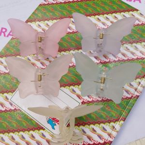 JEPIT RAMBUT KUPU KUPU IMPORT / JEDAI IMPOR WARNA PASTEL