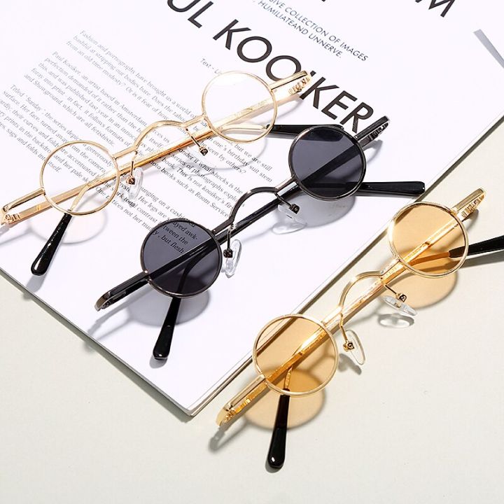 zb6 Steampunk Round Sunglasses Women Men Mirror Vintage Small Frames  Sunglasses Retro Shades Brand Designer Glasses Eyewear Lazada PH