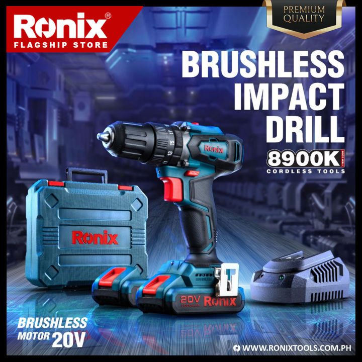 Ronix Power Drill Brushless New Arrival! ?? Ronix 8900K Premium