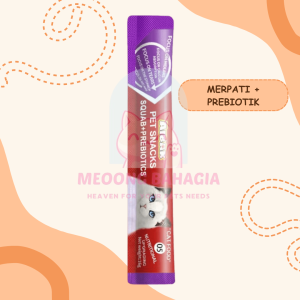 Snack Kucing AIBAK 16 gr Cemilan Kucing Basah Dari Ekstrak Daging Segar (Expired 2026)