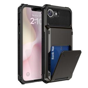 Protective Housing Flip Cover Shock Absorption with Integrated Holder and Fashion Minimalists Design for Phone 16E
