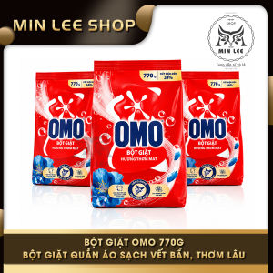 Bột Giặt OMO 770g – Bột Giặt Quần Áo Sạch Vết Bẩn Thơm Lâu