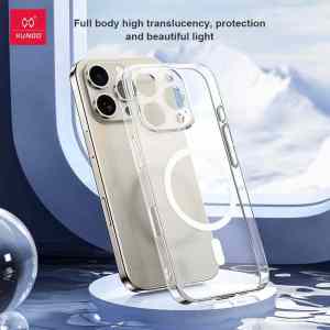 IPHONE 17 pro max 16 PRO MAX / 16 PLUS 16E / 15 PRO MAX / 13 PRO MAX 14 Xundd Ice Crystal Magnet Non Yellowing Case Cover