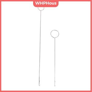WHPHous DIY Metal Sewing Loop Turner Hook for Turning Fabric Tubes Straps Belts Strips