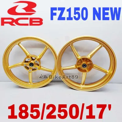 RCB Sport Rim SP522 Yamaha FZ150 NEW 182/250/17 250/350/17 Free Bearing Black Gold Original Racing Boy