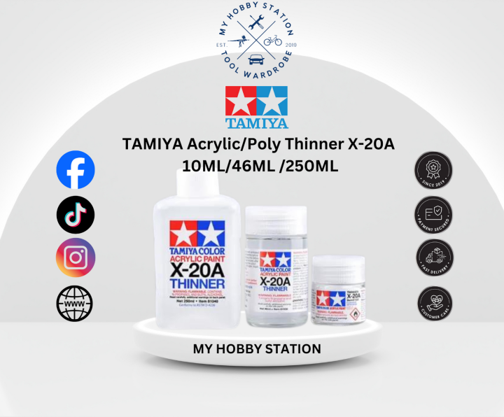 Tamiya X-20A acrylic thinner | Lazada