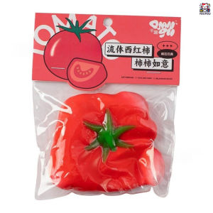 [SG Seller]Cartoon Fruit Squeeze Squishy Toy Fluid Stress Relief Fidget Toy Portable Keychain for Children Gift