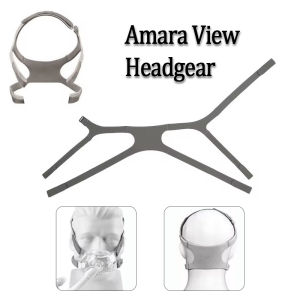 Adjustable Ventilator Replacement Headband Suitable for Amara View Full Face Mask CPAP Headgear