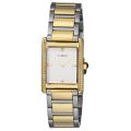 [TIMEX] Watch Timex HAILEY HAILEY Silver Dial Stainless Steel 24MM Quartz Watch TW2V81300 Ladies Gold. 