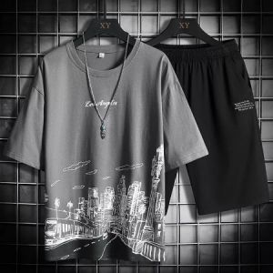 Baju Setelan Pria Dewasa Celana Jumbo Size XL Los Angeles