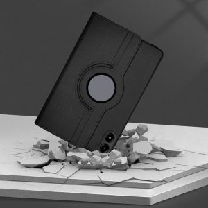 For Techlife Pad Plus 2 LTE 12.0" 2026 360 Rotate Stand Cover PU Flip Leather Tablet Case