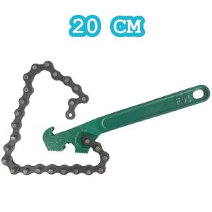 Cờ lê xích thép carbon siết ống mở lọc dầu xe máy ô tô bám chắc không trượt siêu bền