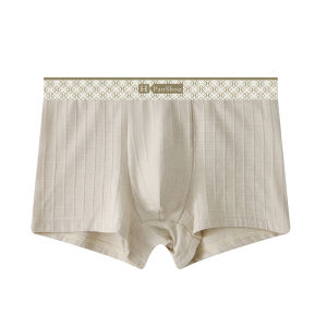 Biển yadou Đồ lót nam thoáng khí thoải mái cotton đồ lót thời trang Giữa eo Võ Sĩ