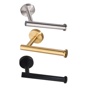 Contemporary Toilet Roll Holders Stainless Steel Rustproof Wall Mount Hardware Fit Large Tissue Rolls For Bathroom