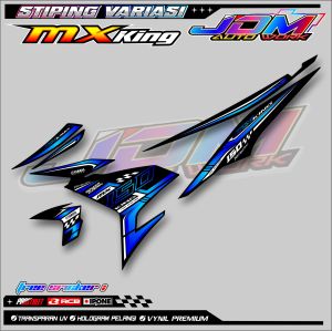 STRIPING VARIASI MOTOR YAMAHA MX KING 150 / STICKER LIST YAMAHA MX KING 150