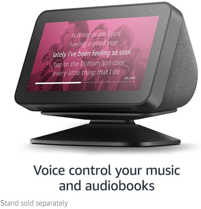 Echo%20Show%205%20-%205.5"%20Smart%20display%20clock%20speaker%20alarm%20video%20screen%20bluetooth%20wifi%20Alexa%20video%20calling%202%20way%20talk%20intercom%20-%20Image%208
