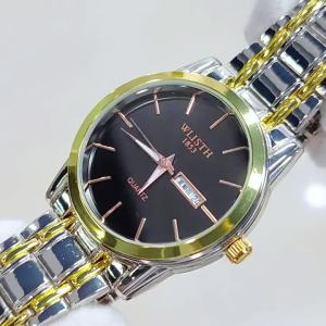 2026 Hot Sale [ Shipped from China ] New Mens Business Quartz Watch   Single and dual calendar waterproof steel band versatile watch   Simple striped scale B3