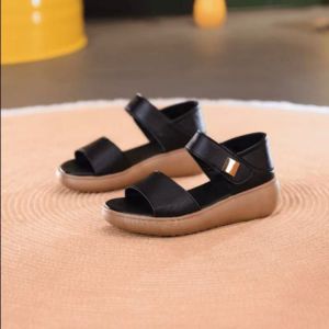 Free Shipping WomenS Thick-Soled Sandals 2026 New Summer WomenS Shoes Mom Shoes Maternity Sandals Closed-Back Platform Sandals