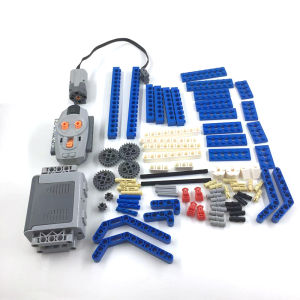 Programmable remote control robot electric building block science education 9686 puzzle building block crab childrens toy