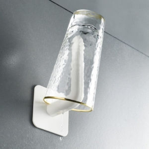 Giá Đỡ Máy Sấy Tóc Dán Tường Có Khe Gài Dây Điện Siêu Chắc - Kệ Nhựa Dán Tường Để Máy Sấy Tóc Cầm Tay Không Cần Đục Lỗ Cho Nhà Tắm Tiện Lợi