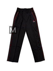 กางเกงวอร์มขายาว กุ๊นสี กระเป๋าซิป