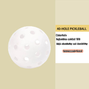 FUYOGI Pickleball Lightweight Sport Training Practice Dark-light Durable Hollow Ball