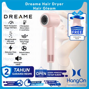Dreame Hair Gleam Hair Dryer High Speed 2 Mins Fast Drying 1600W 110.000Rpm