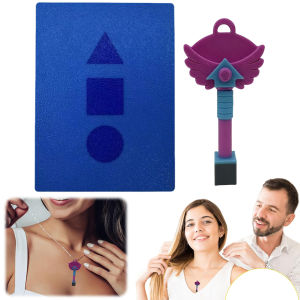 【Hàng mới】 Vòng cổ đồ treo móc khóa in 3D cosplay trò chơi Hàn Quốc hợp thời trang cho người hâm mộ trò chơi trên bàn kết hợp