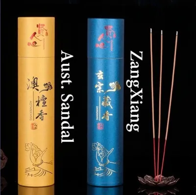 2 same / mixed rolls of Aust. Sandalwood 澳檀香 / Sandalwood 老檀香 / Agarwood 沉香 / Artemesia 艾草 / Ya Bai 崖柏 / Tibetan wood 藏香 of different Aroma Nature Incense Joss Sticks