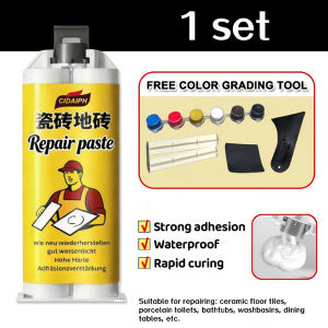 850ML Ceramic Tile Crack Repair Glue Tile Repair Agent Adhesive Stone Pothole Bathroom Tub Repair
