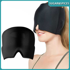 Gel Cold Therapy Cap Migraine Relief Ice Pack Cap Migraine Cold Therapy Mask Bag