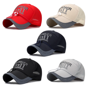 Mũ lưới bóng chày Mũ bóng chày mùa hè cong visors sunhat Mũ Chóp Nhọn baseballcap mũ đi bộ đường dài mũ đội ngoài trời Mũ câu cá