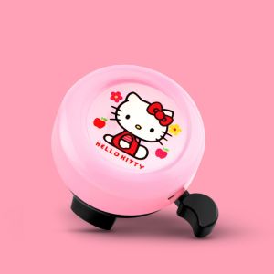 INSENSITIVESTORE64RE5 แหวนโลหะ กระดิ่งจักรยาน Hello Kitty การ์ตูน รูปแบบอนิเมะ กระดิ่งการ์ตูนอนิเมะ ใหม่ ฟังก์ชันเตือน กระดิ่งแฮนด์จักรยาน MTB จักรยานเด็ก