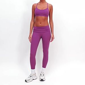 Yoga Clothes 2 Piece Womens Tracksuit Athletic Wear Pilates Fitness Suit Gym Workout Push Up Clothes Sports Bra Leggings Suit2026